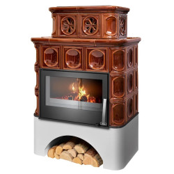 Kachlová kamna ABX Karelie Hnědá